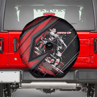 Horse Racing Spare Tire Cover Giddy Up