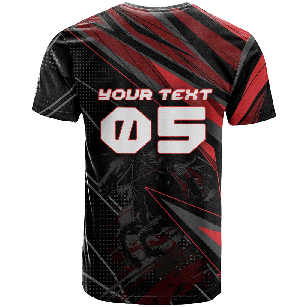 Custom Horse Racing T Shirt Giddy Up