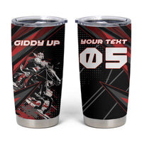 Custom Horse Racing Tumbler Cup Giddy Up