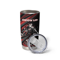 Custom Horse Racing Tumbler Cup Giddy Up
