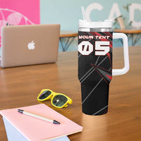 Custom Horse Racing Tumbler With Handle Giddy Up