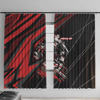 Horse Racing Window Curtain Giddy Up