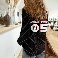 Custom Horse Racing Women Casual Shirt Giddy Up