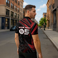 Custom Horse Racing Zipper Polo Shirt Giddy Up