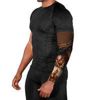 Personalized Horse Racing Arm Sleeves Royal Race Leather Effect
