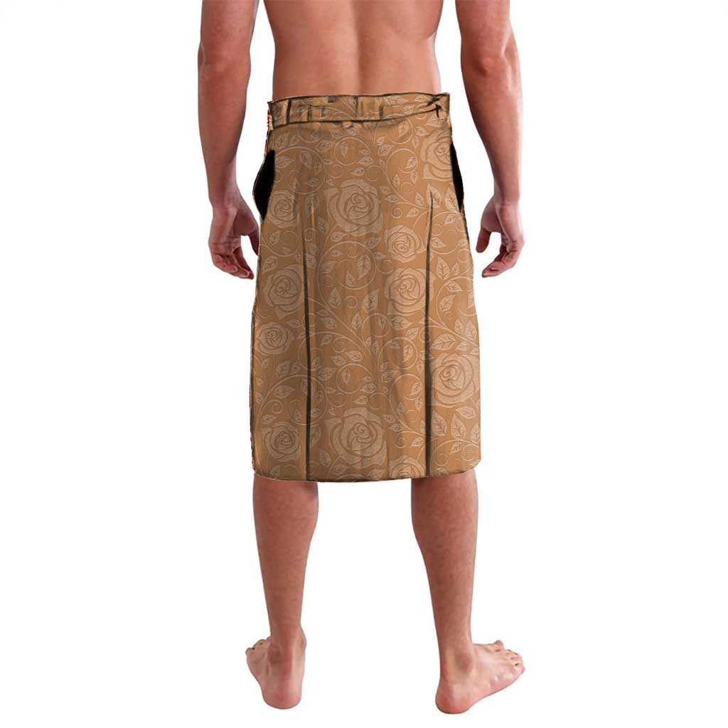 Personalized Horse Racing Lavalava Royal Race Leather Effect
