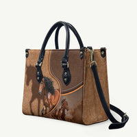 Horse Racing Leather Bag Royal Race Leather Effect