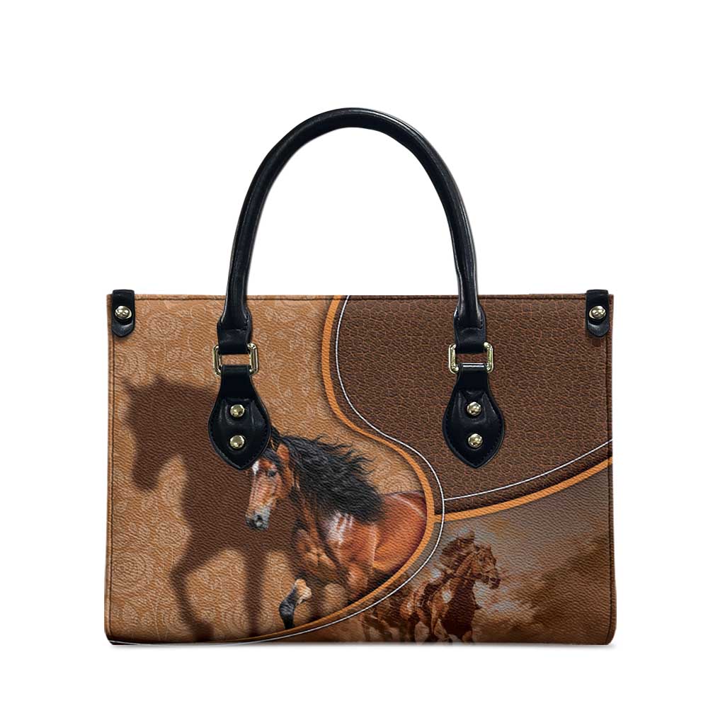 Horse Racing Leather Bag Royal Race Leather Effect