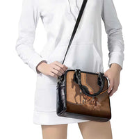 Horse Racing Shoulder Handbag Royal Race Leather Effect