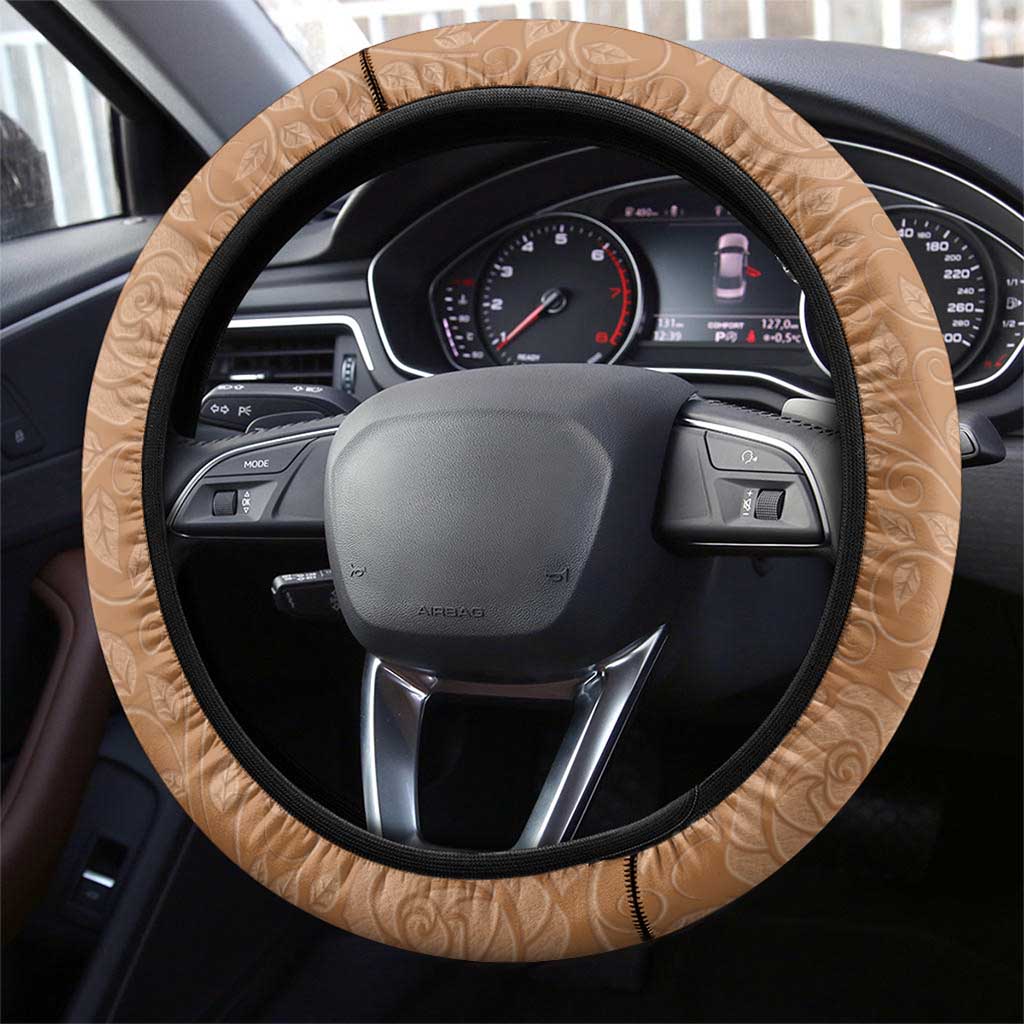 Horse Racing Steering Wheel Cover Royal Race Leather Effect