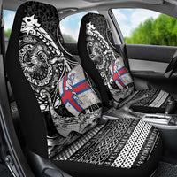 Viking Faroe Islands Car Seat Cover Faroese Viking Ship