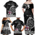 Personalized Viking Faroe Islands Family Matching Off Shoulder Maxi Dress and Hawaiian Shirt Faroese Viking Ship