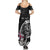 Personalized Viking Faroe Islands Family Matching Summer Maxi Dress and Hawaiian Shirt Faroese Viking Ship