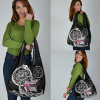 Viking Faroe Islands Grocery Bag Faroese Viking Ship