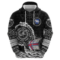 Personalized Viking Faroe Islands Hoodie Faroese Viking Ship