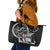 Viking Faroe Islands Leather Tote Bag Faroese Viking Ship