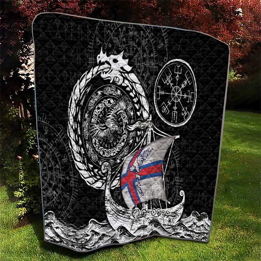 Viking Faroe Islands Quilt Faroese Viking Ship