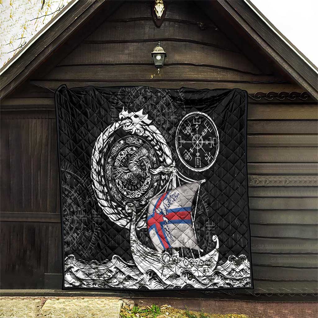Viking Faroe Islands Quilt Faroese Viking Ship