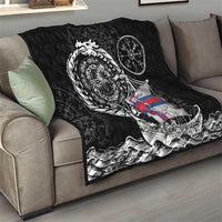 Viking Faroe Islands Quilt Faroese Viking Ship