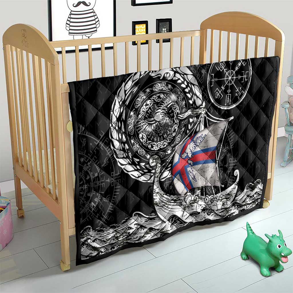 Viking Faroe Islands Quilt Faroese Viking Ship