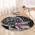 Viking Faroe Islands Round Carpet Faroese Viking Ship