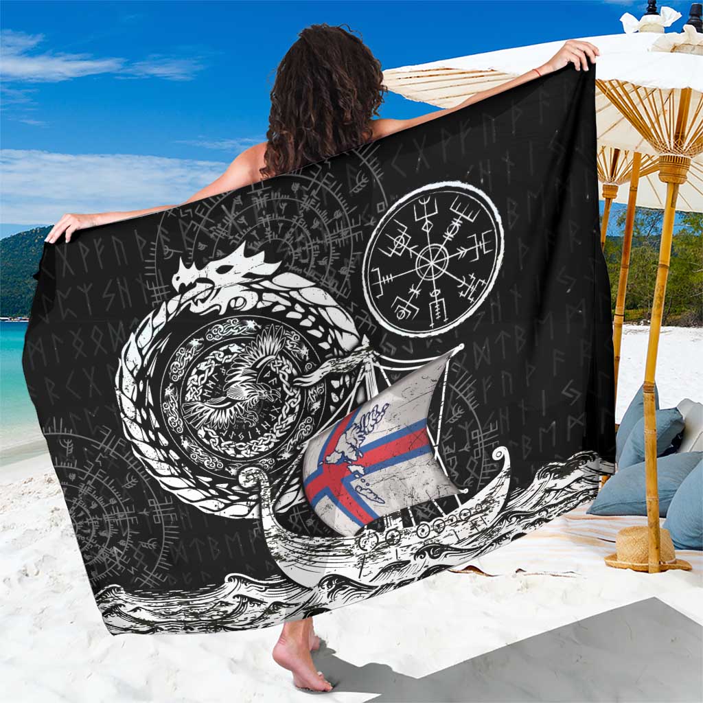 Viking Faroe Islands Sarong Faroese Viking Ship