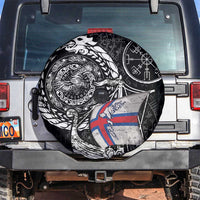 Viking Faroe Islands Spare Tire Cover Faroese Viking Ship