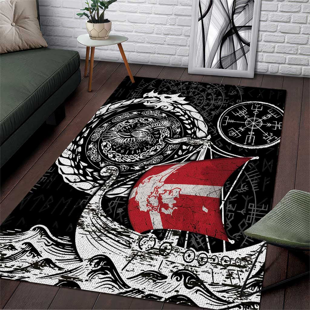Viking Denmark Area Rug Danish Viking Ship