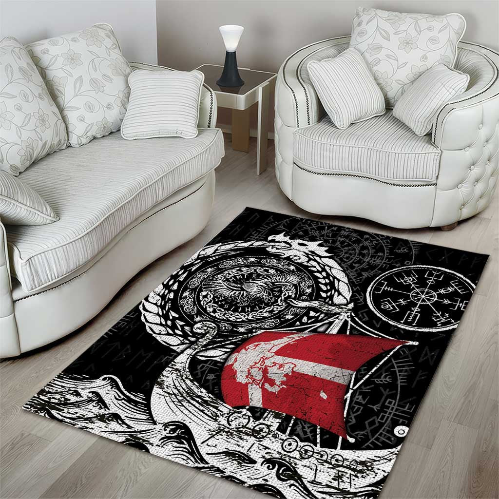 Viking Denmark Area Rug Danish Viking Ship