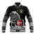 Personalized Viking Denmark Baseball Jacket Danish Viking Ship