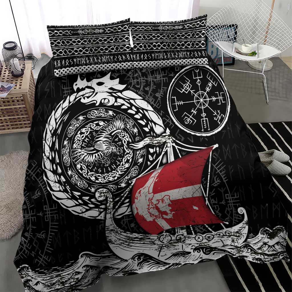 Viking Denmark Bedding Set Danish Viking Ship