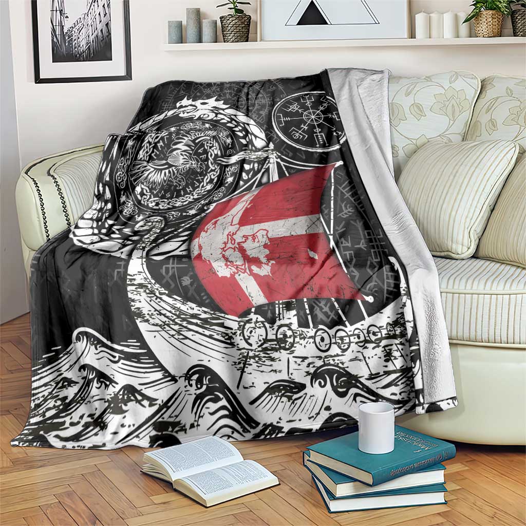 Viking Denmark Blanket Danish Viking Ship