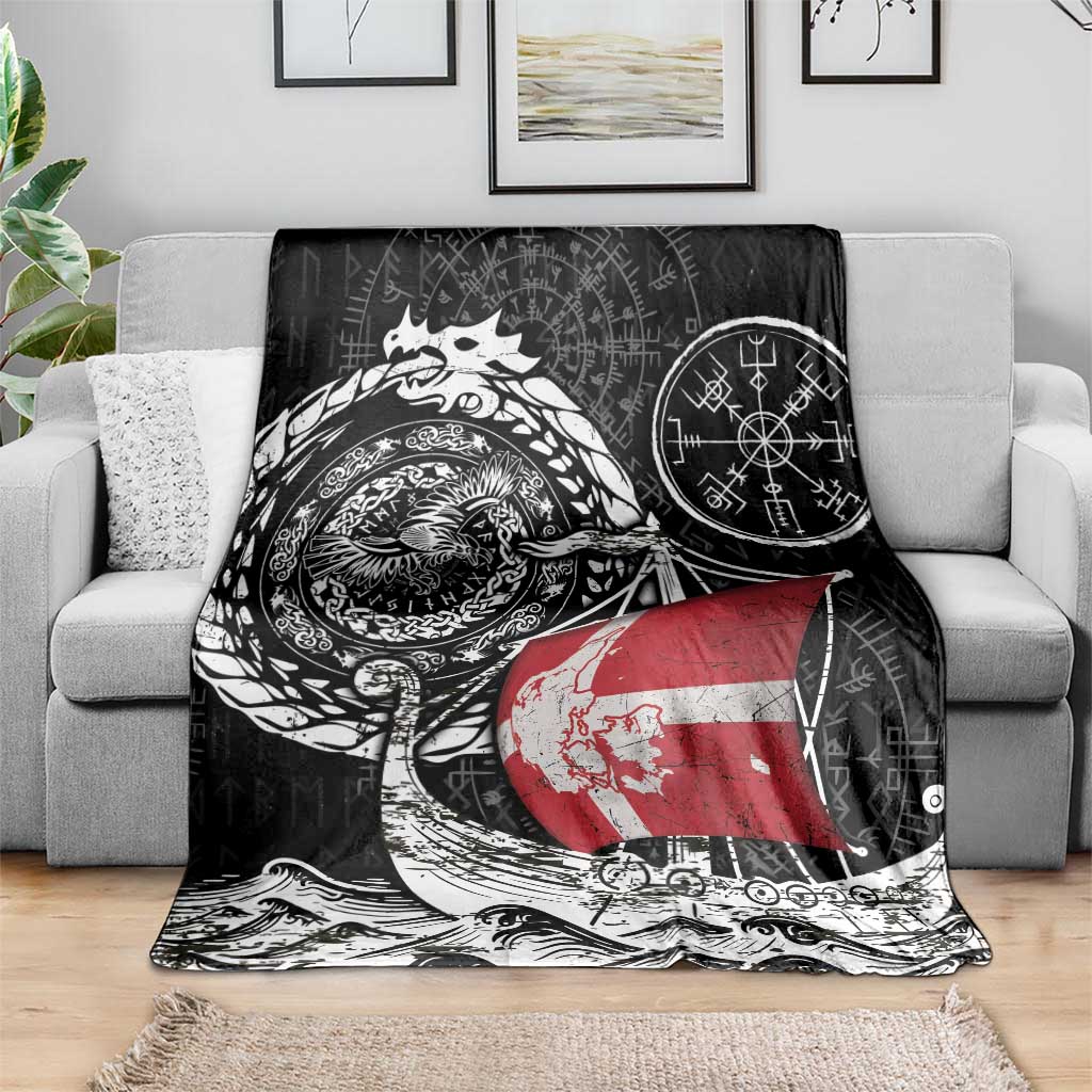Viking Denmark Blanket Danish Viking Ship