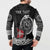 Personalized Viking Denmark Button Sweatshirt Danish Viking Ship