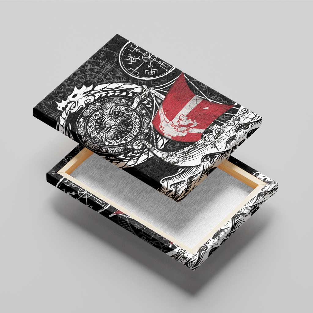 Viking Denmark Canvas Wall Art Danish Viking Ship
