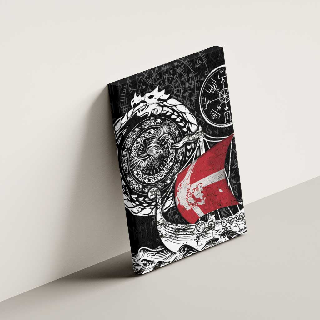 Viking Denmark Canvas Wall Art Danish Viking Ship