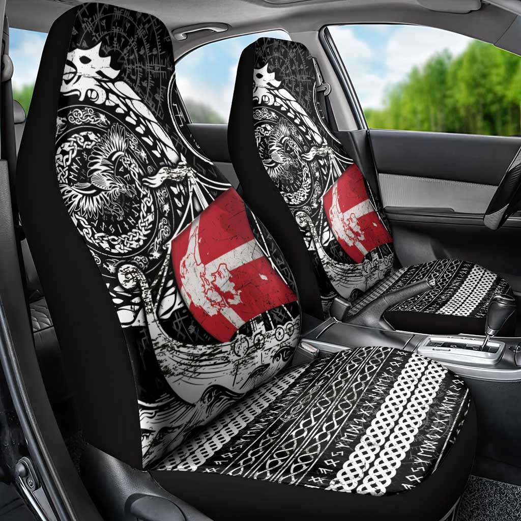 Viking Denmark Car Seat Cover Danish Viking Ship