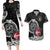 Personalized Viking Denmark Couples Matching Long Sleeve Bodycon Dress and Hawaiian Shirt Danish Viking Ship
