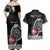 Personalized Viking Denmark Couples Matching Off Shoulder Maxi Dress and Hawaiian Shirt Danish Viking Ship