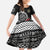 Personalized Viking Denmark Family Matching Mermaid Dress and Hawaiian Shirt Danish Viking Ship