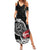 Personalized Viking Denmark Family Matching Summer Maxi Dress and Hawaiian Shirt Danish Viking Ship