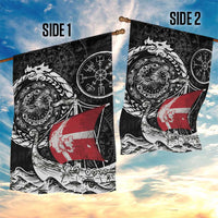 Viking Denmark Garden Flag Danish Viking Ship