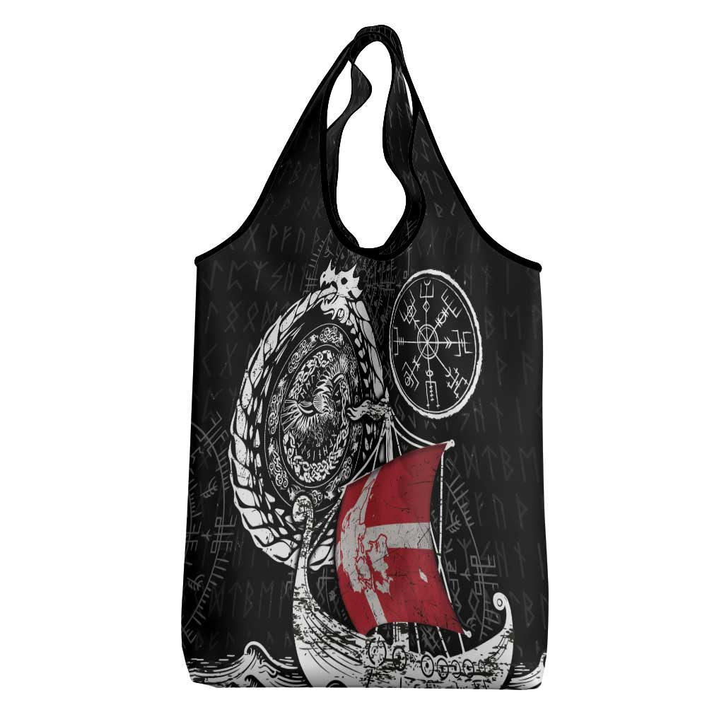 Viking Denmark Grocery Bag Danish Viking Ship