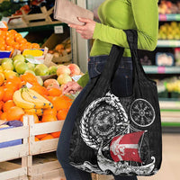 Viking Denmark Grocery Bag Danish Viking Ship
