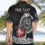 Personalized Viking Denmark Hawaiian Shirt Danish Viking Ship