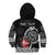 Personalized Viking Denmark Kid Hoodie Danish Viking Ship