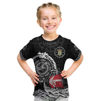Personalized Viking Denmark Kid T Shirt Danish Viking Ship