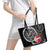 Viking Denmark Leather Tote Bag Danish Viking Ship