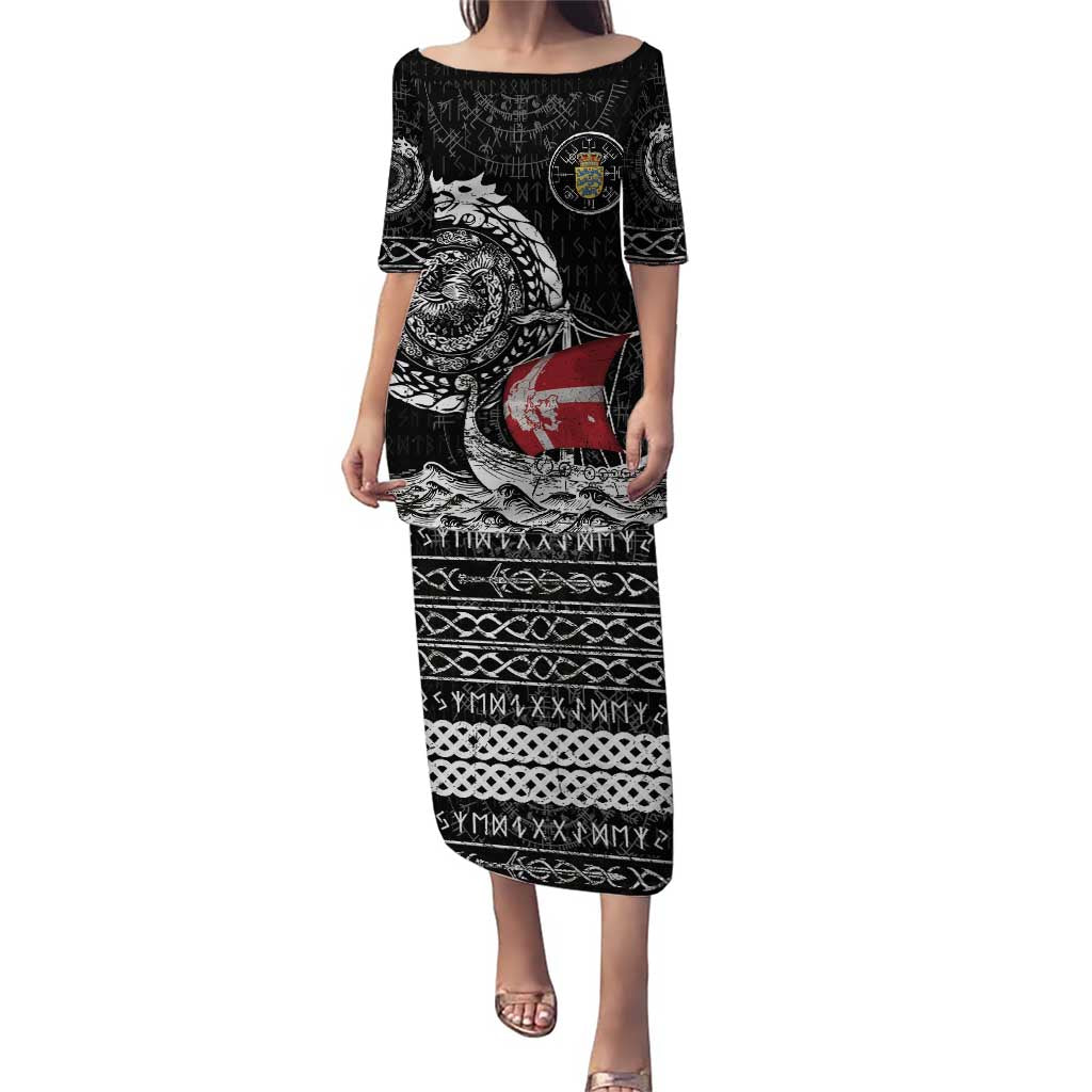 Personalized Viking Denmark Puletasi Danish Viking Ship