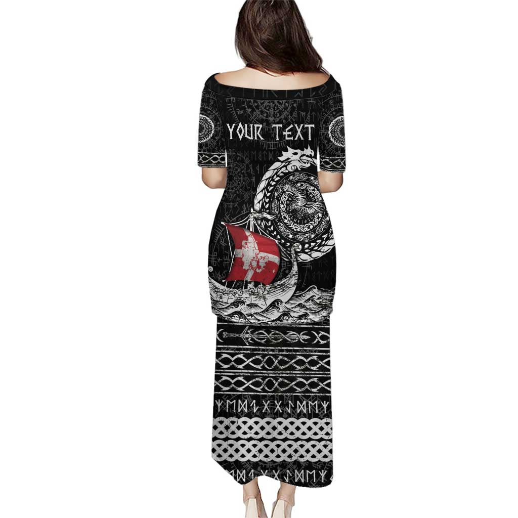 Personalized Viking Denmark Puletasi Danish Viking Ship